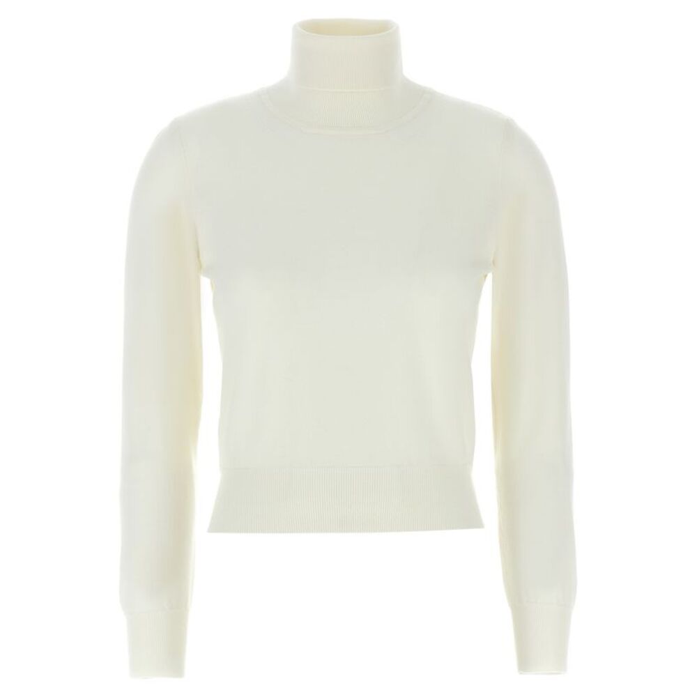 ANTONINO VALENTI White Merino Wool Women's Cardigan